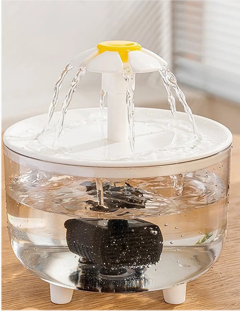 Automatic Pet Water Fountain for Cats & Dogs | Large Capacity, Ultra-Quiet USB Powered, Food-Grade PP, Continuous Fresh Flow Drinking Dispenser