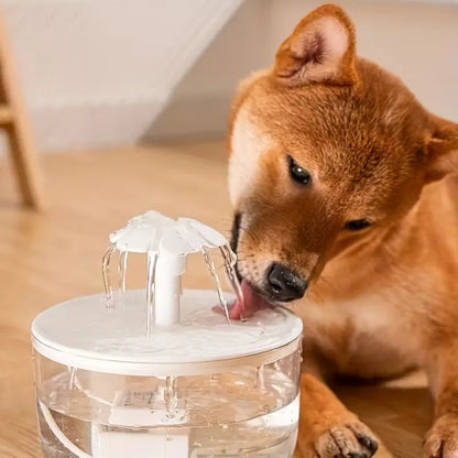 Automatic Pet Water Fountain for Cats & Dogs | Large Capacity, Ultra-Quiet USB Powered, Food-Grade PP, Continuous Fresh Flow Drinking Dispenser
