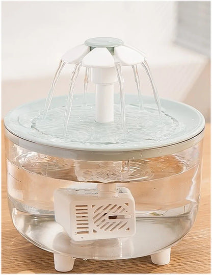 Automatic Pet Water Fountain for Cats & Dogs | Large Capacity, Ultra-Quiet USB Powered, Food-Grade PP, Continuous Fresh Flow Drinking Dispenser
